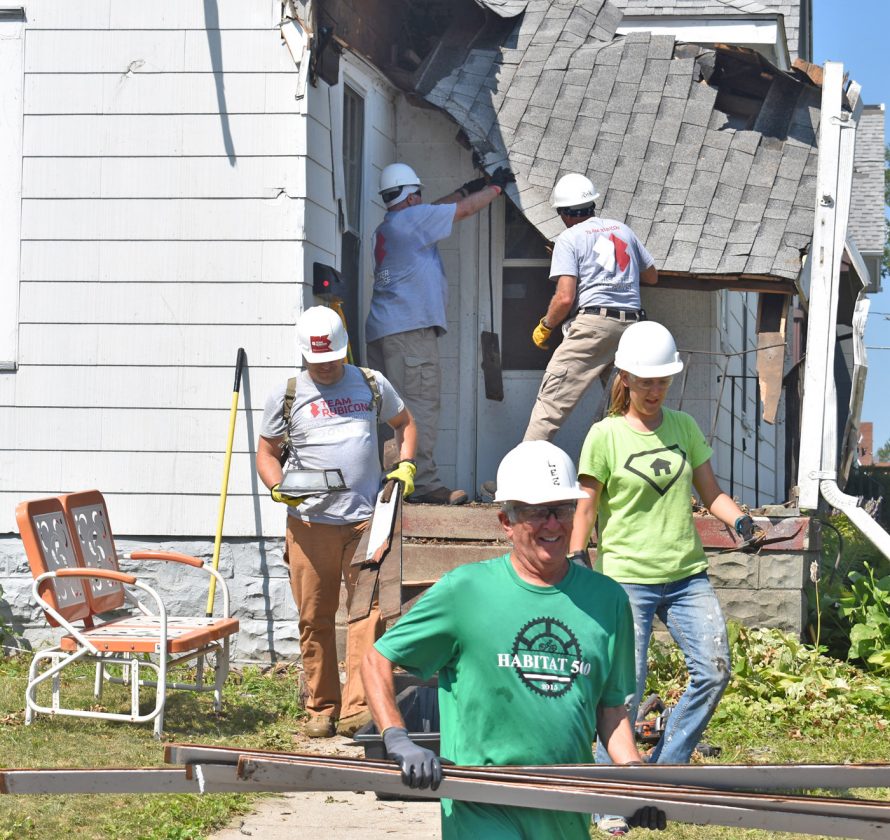 Habitat for Humanity plans to rebuild up to 40 homes in five days